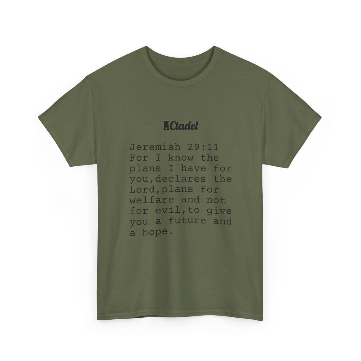 Jeremiah 29:11 Christian T‑Shirt