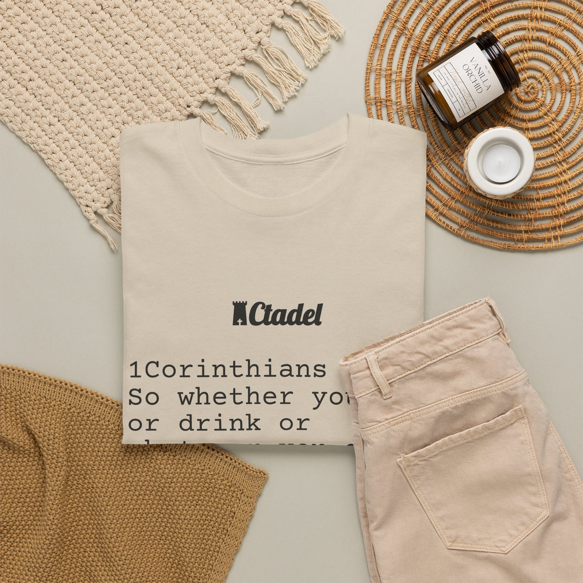 1 Corinthians 10:31 Christian T‑Shirt