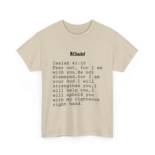 Isaiah 41:10 Christian T‑Shirt