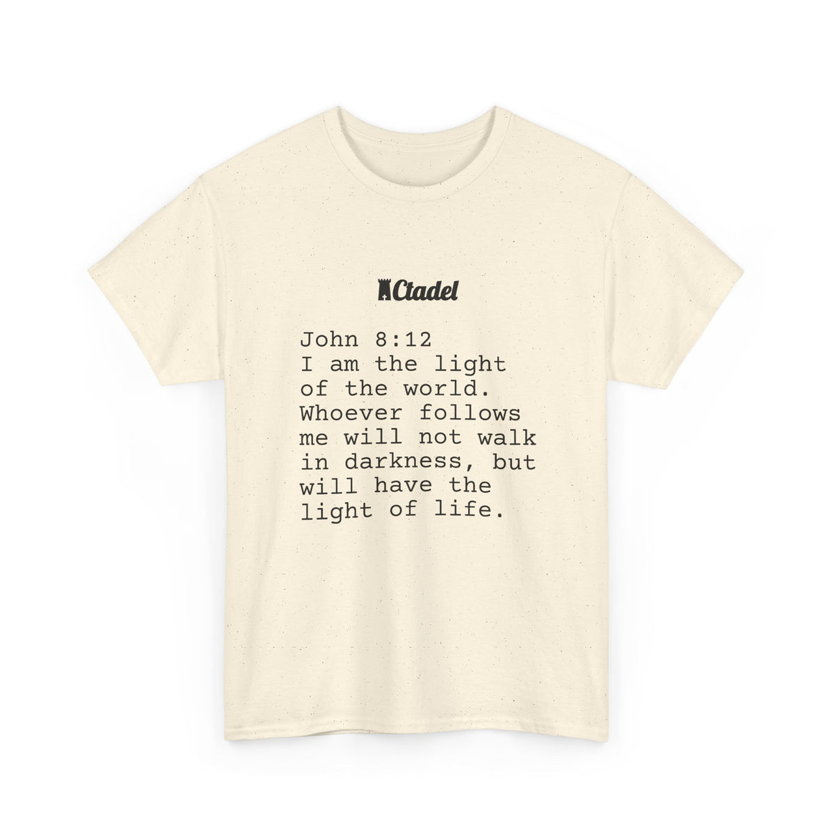 John 8:12 Christian T‑Shirt