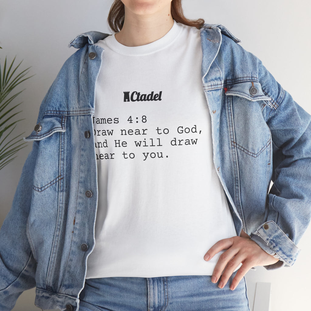 James 4:8 Christian T‑Shirt