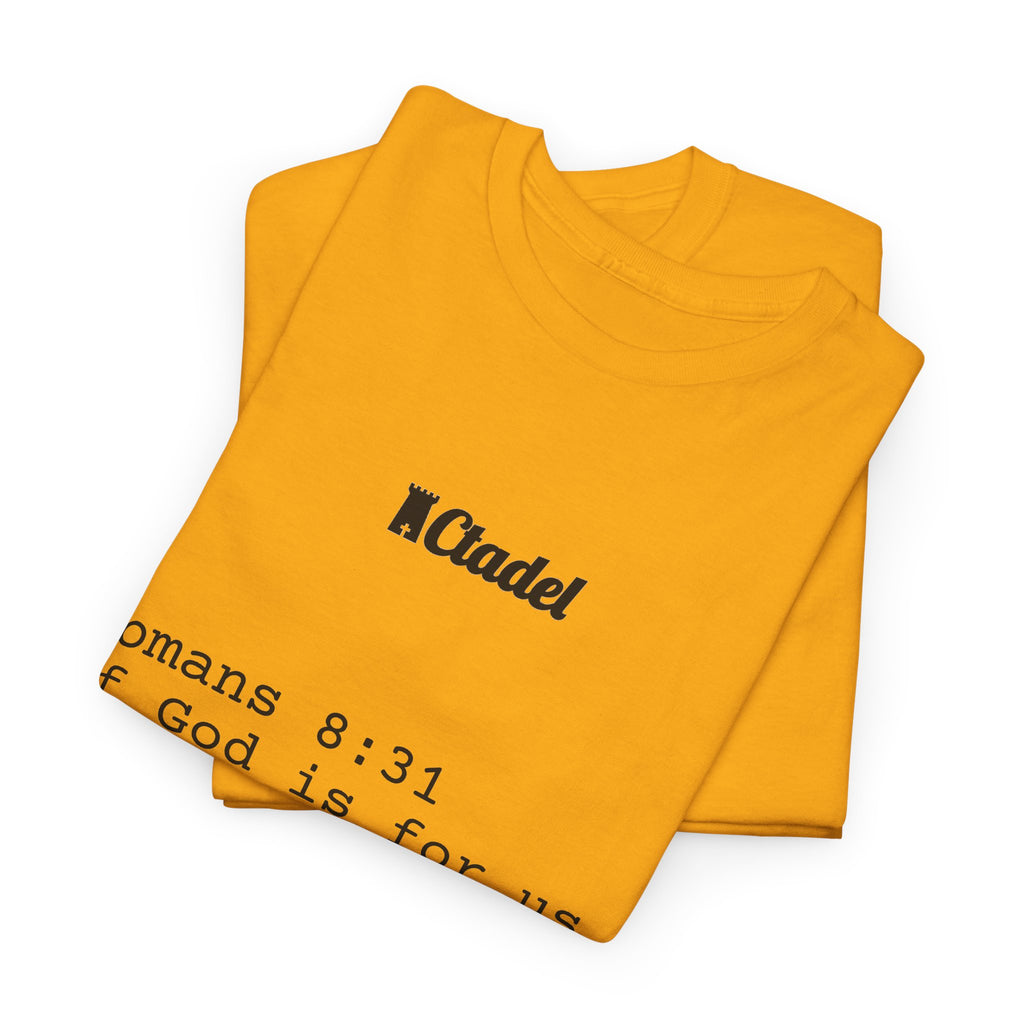 Romans 8:31 Christian T‑Shirt