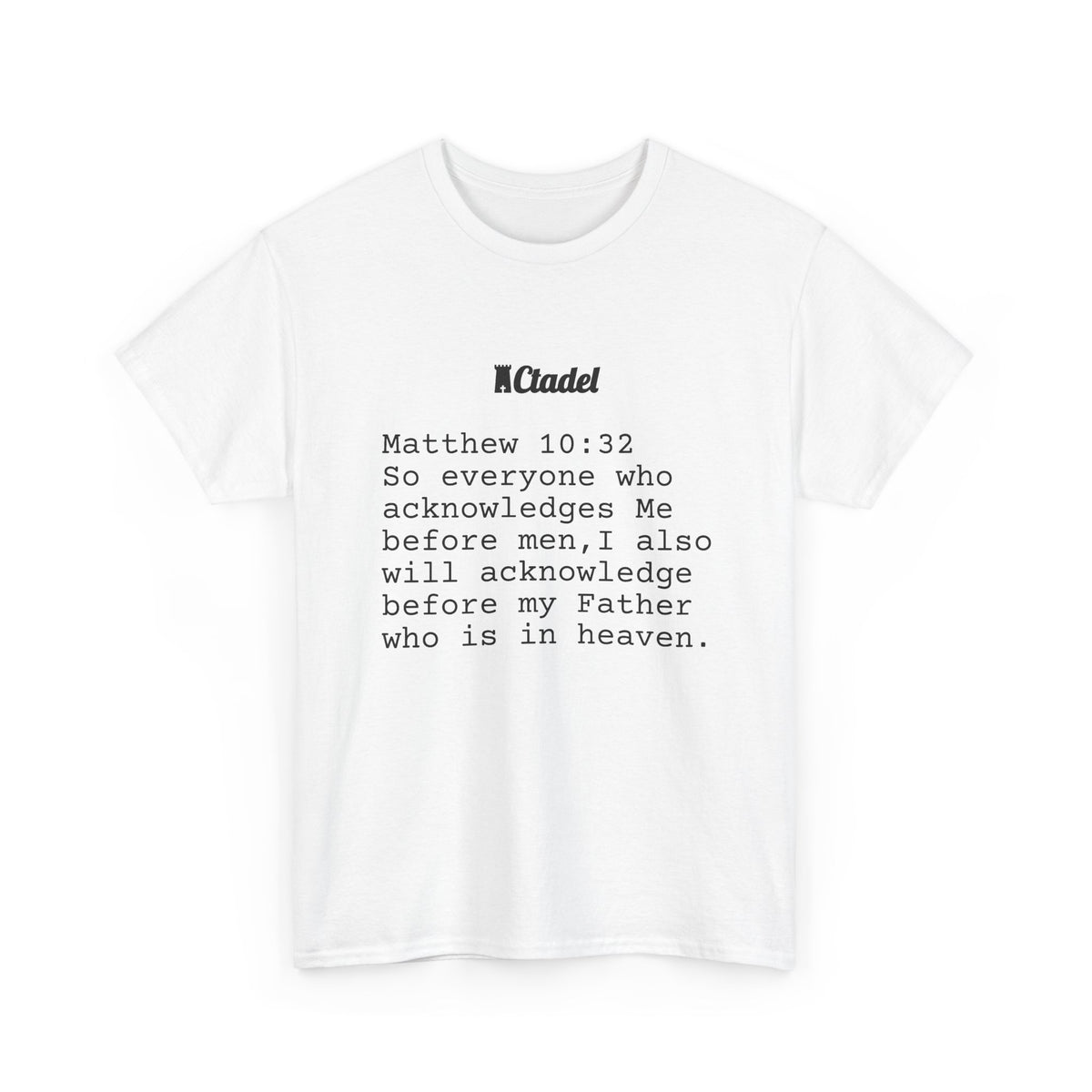 Matthew 10:32 Christian T‑Shirt