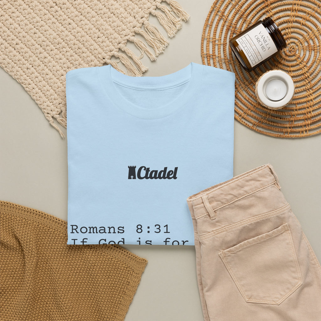 Romans 8:31 Christian T‑Shirt