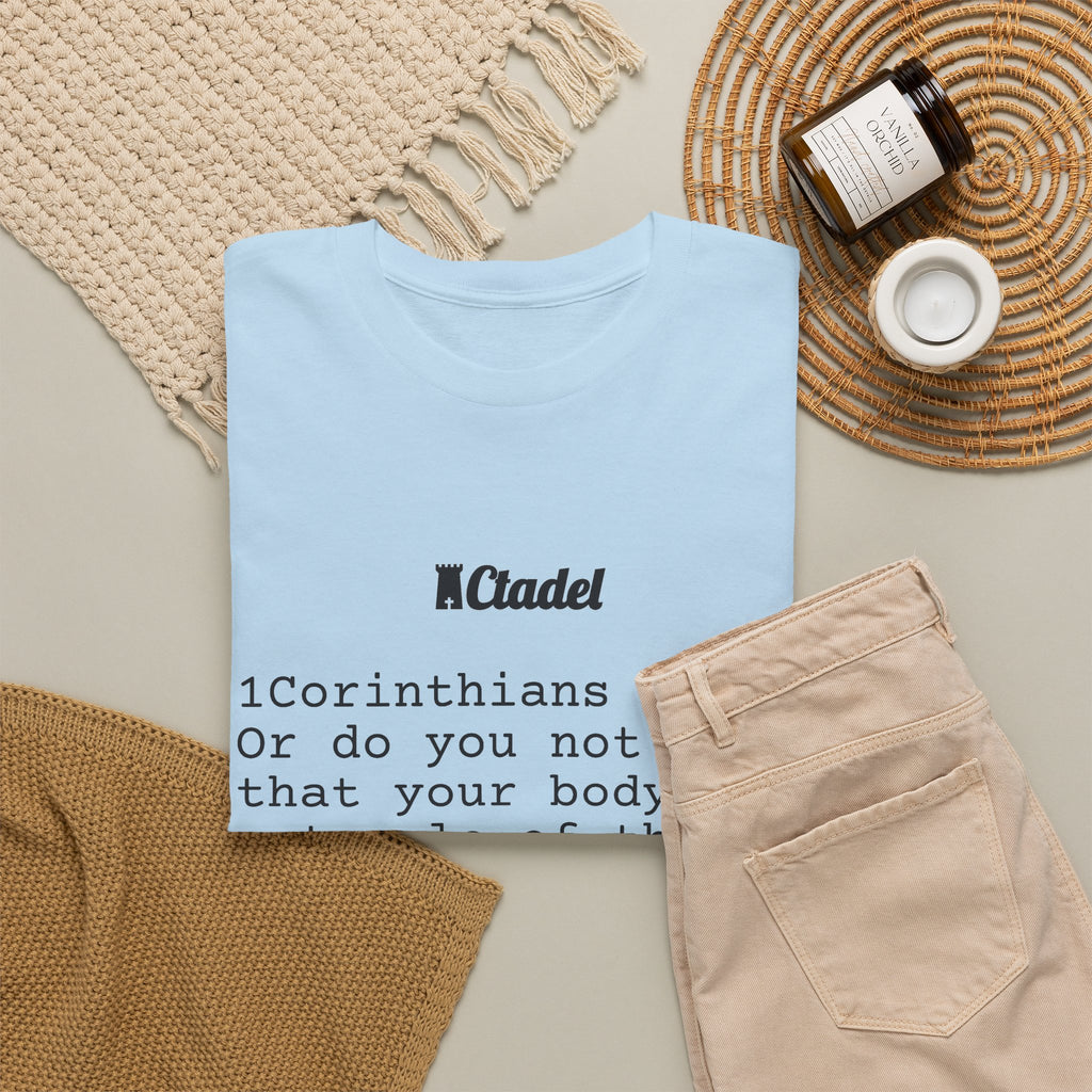 1 Corinthians 6:19 Christian T‑Shirt
