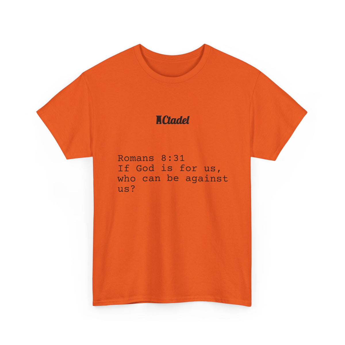 Romans 8:31 Christian T‑Shirt