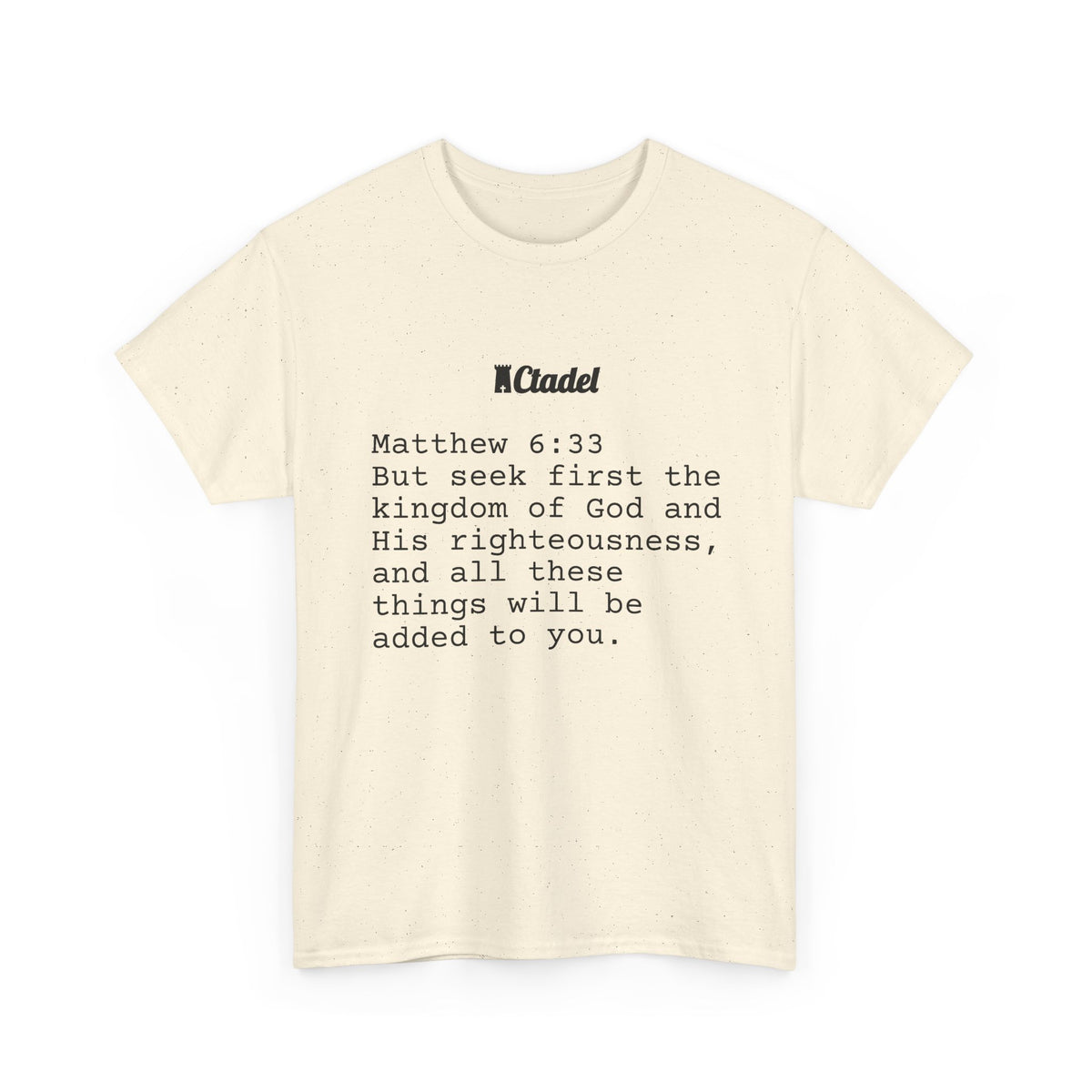 Matthew 6:33 Christian T‑Shirt