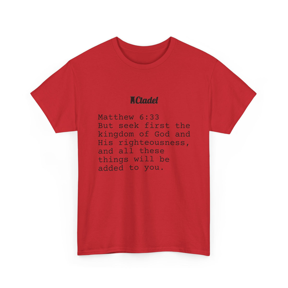 Matthew 6:33 Christian T‑Shirt