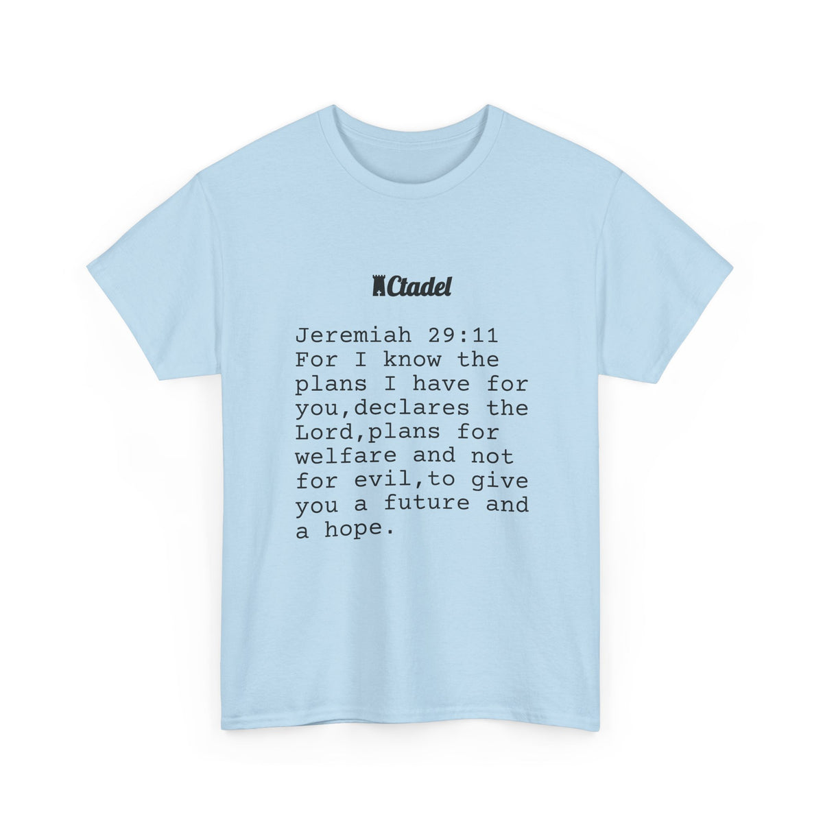 Jeremiah 29:11 Christian T‑Shirt