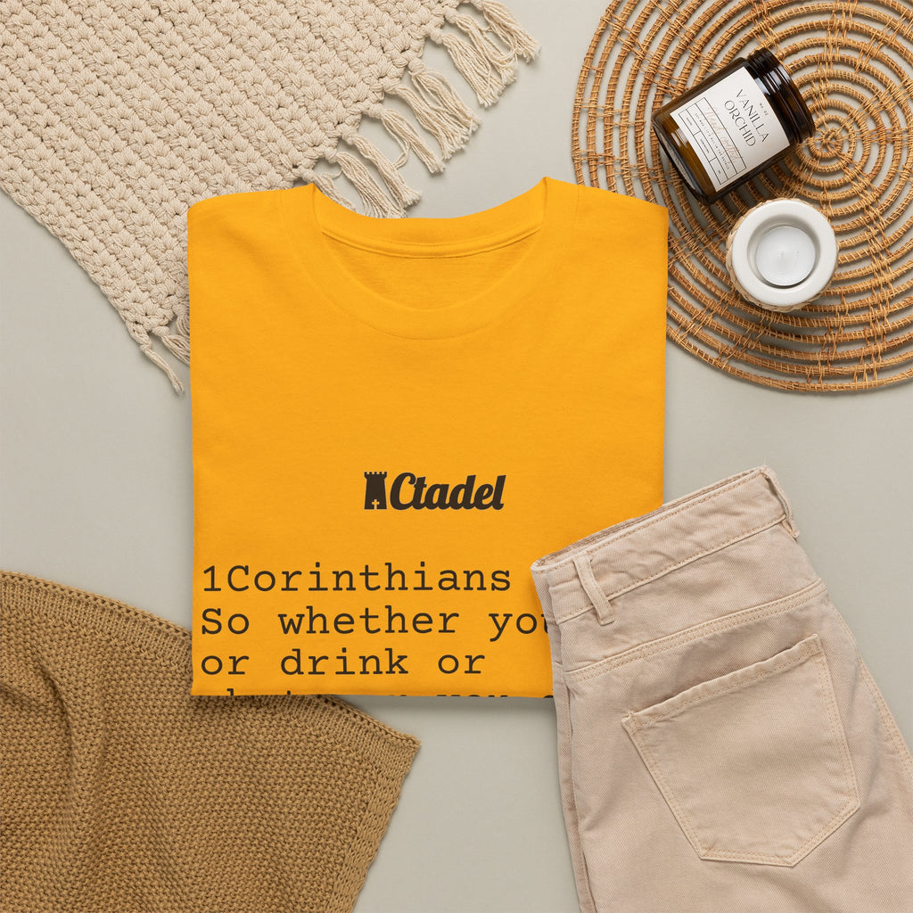 1 Corinthians 10:31 Christian T‑Shirt