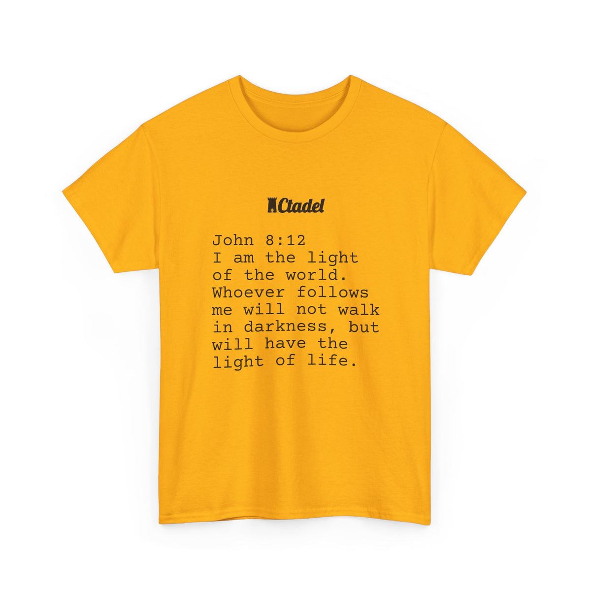 John 8:12 Christian T‑Shirt
