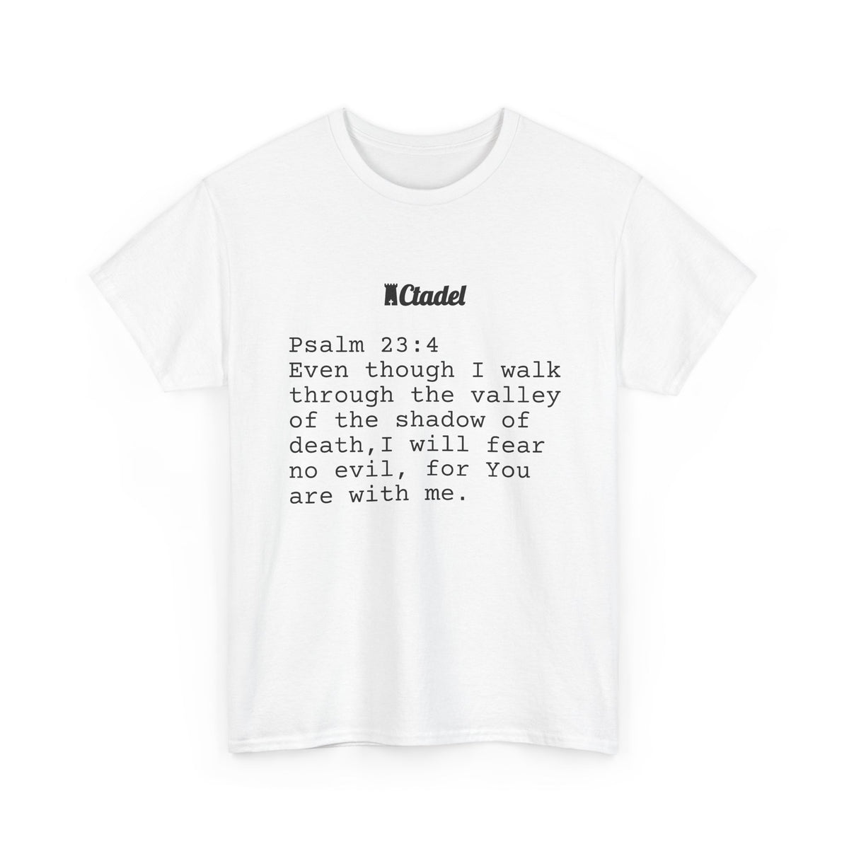 Psalm 23:4 Christian T‑Shirt