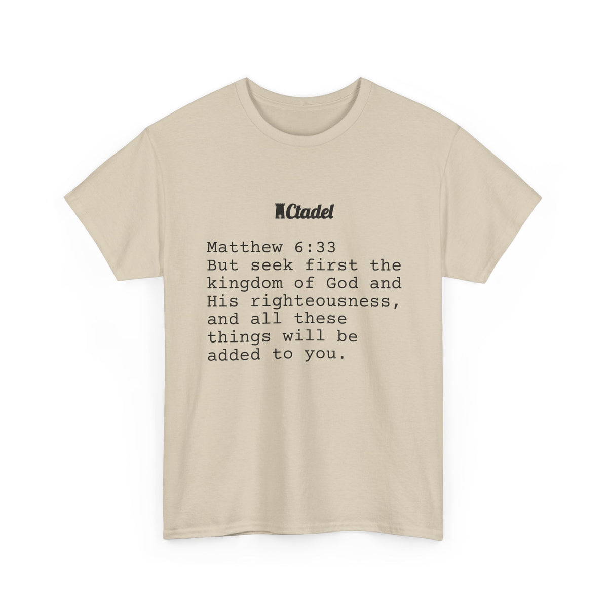 Matthew 6:33 Christian T‑Shirt