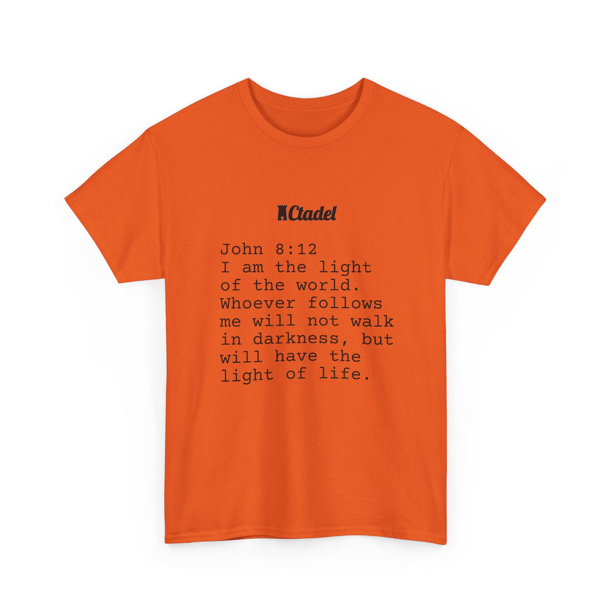 John 8:12 Christian T‑Shirt