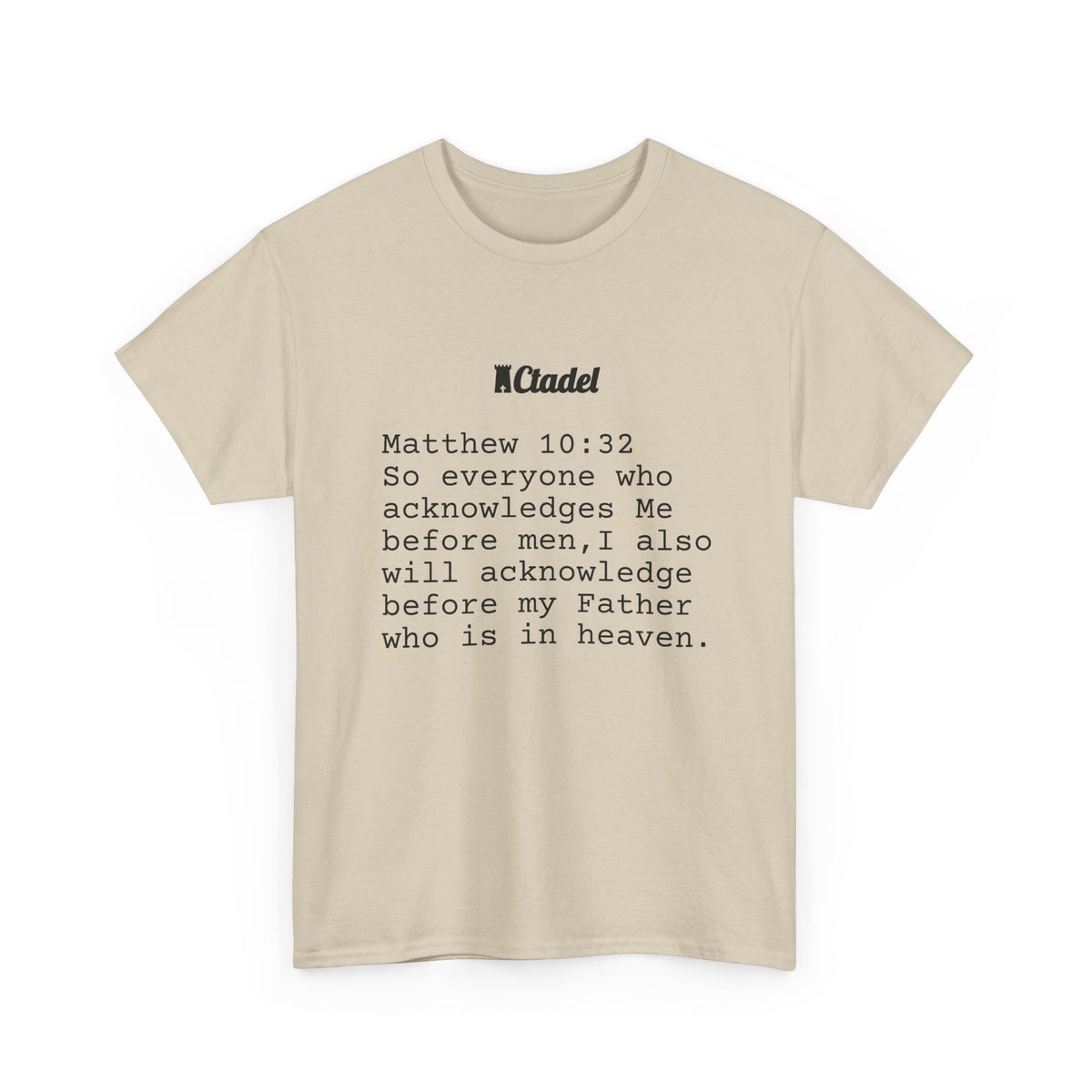 Matthew 10:32 Christian T‑Shirt