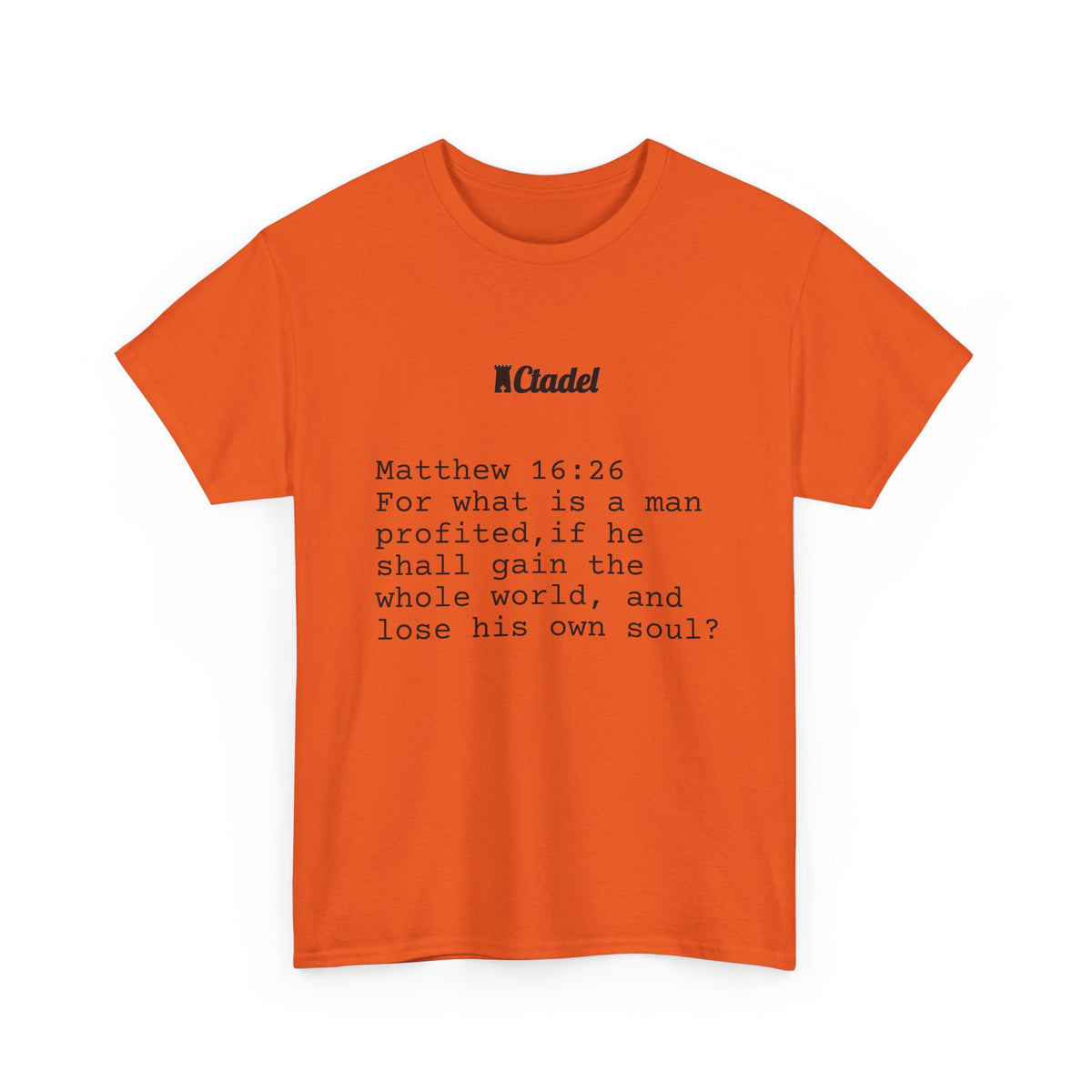 Matthew 16:26 Christian T‑Shirt
