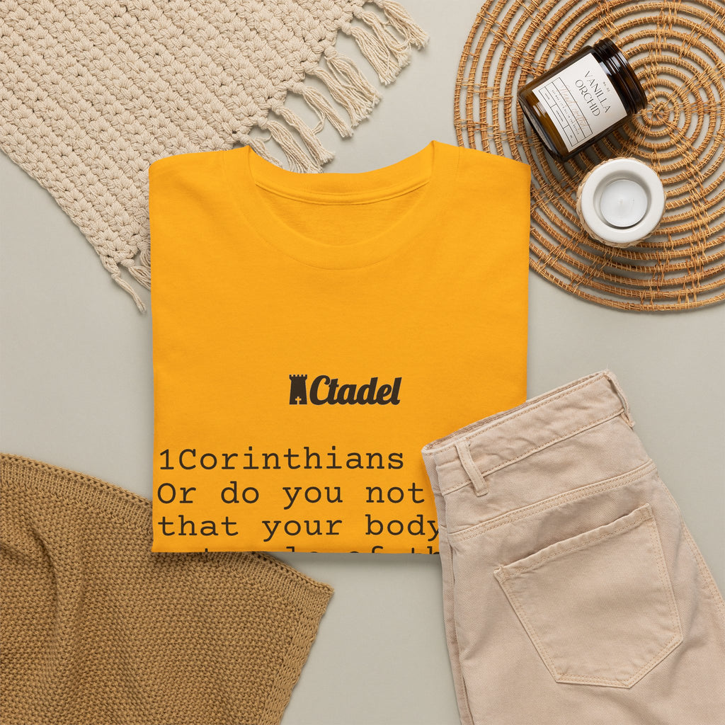 1 Corinthians 6:19 Christian T‑Shirt