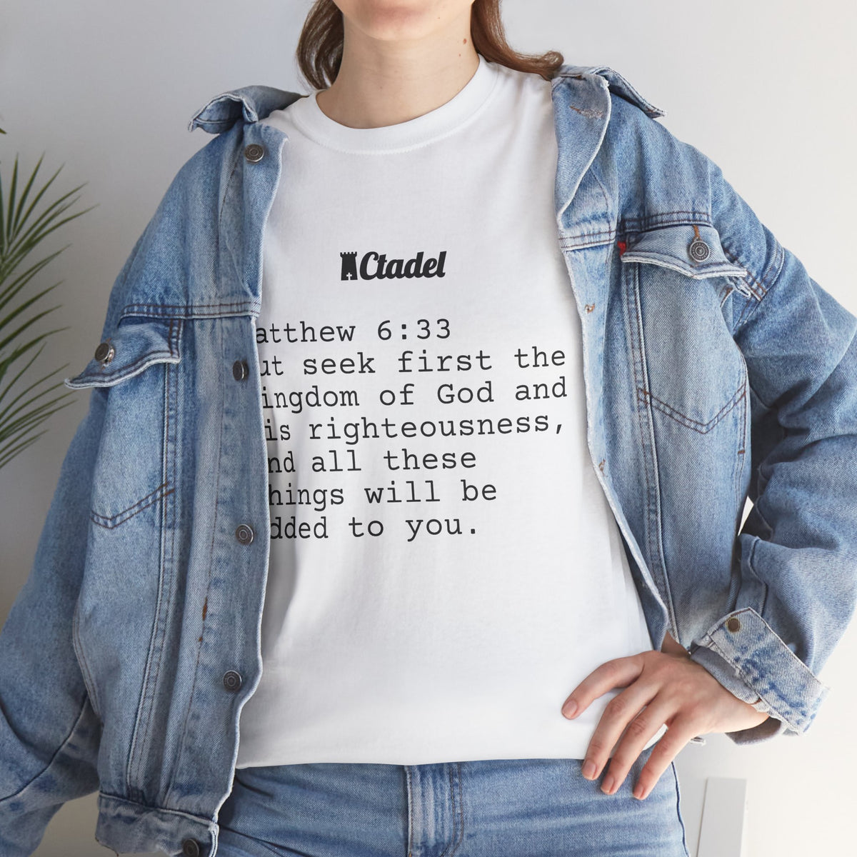 Matthew 6:33 Christian T‑Shirt