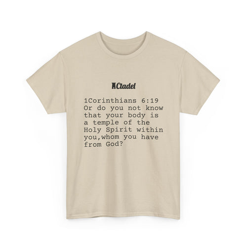 1 Corinthians 6:19 Christian T‑Shirt