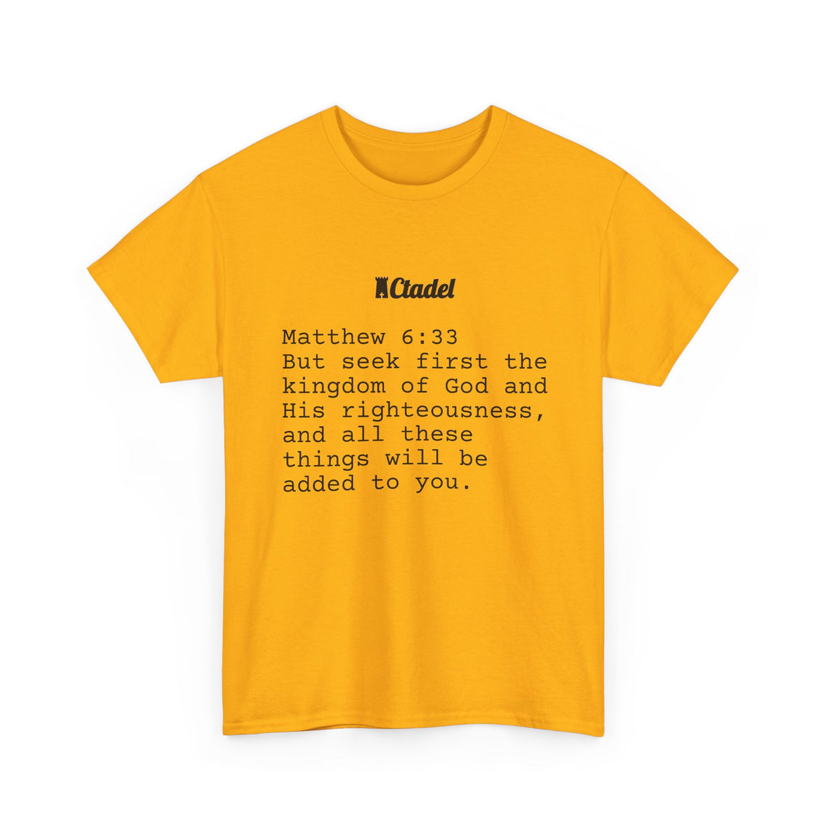 Matthew 6:33 Christian T‑Shirt