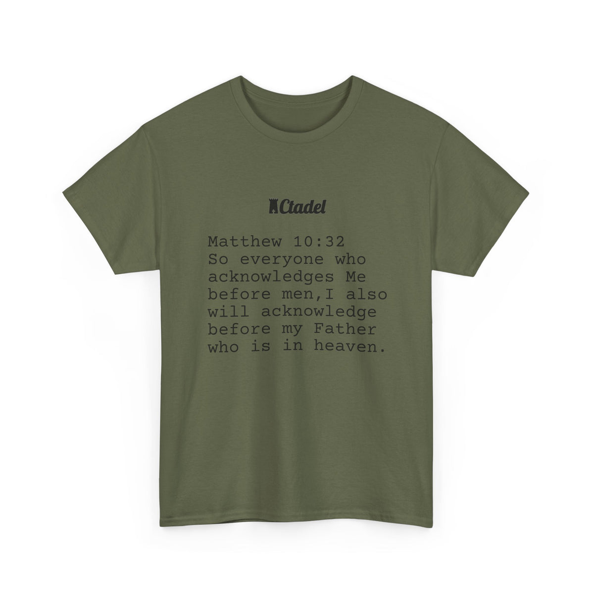 Matthew 10:32 Christian T‑Shirt