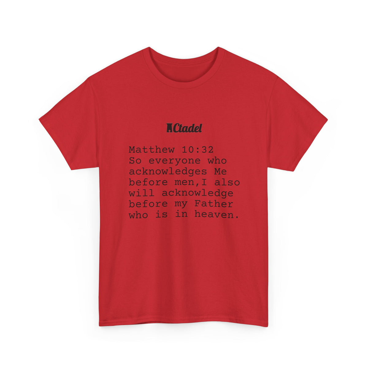 Matthew 10:32 Christian T‑Shirt