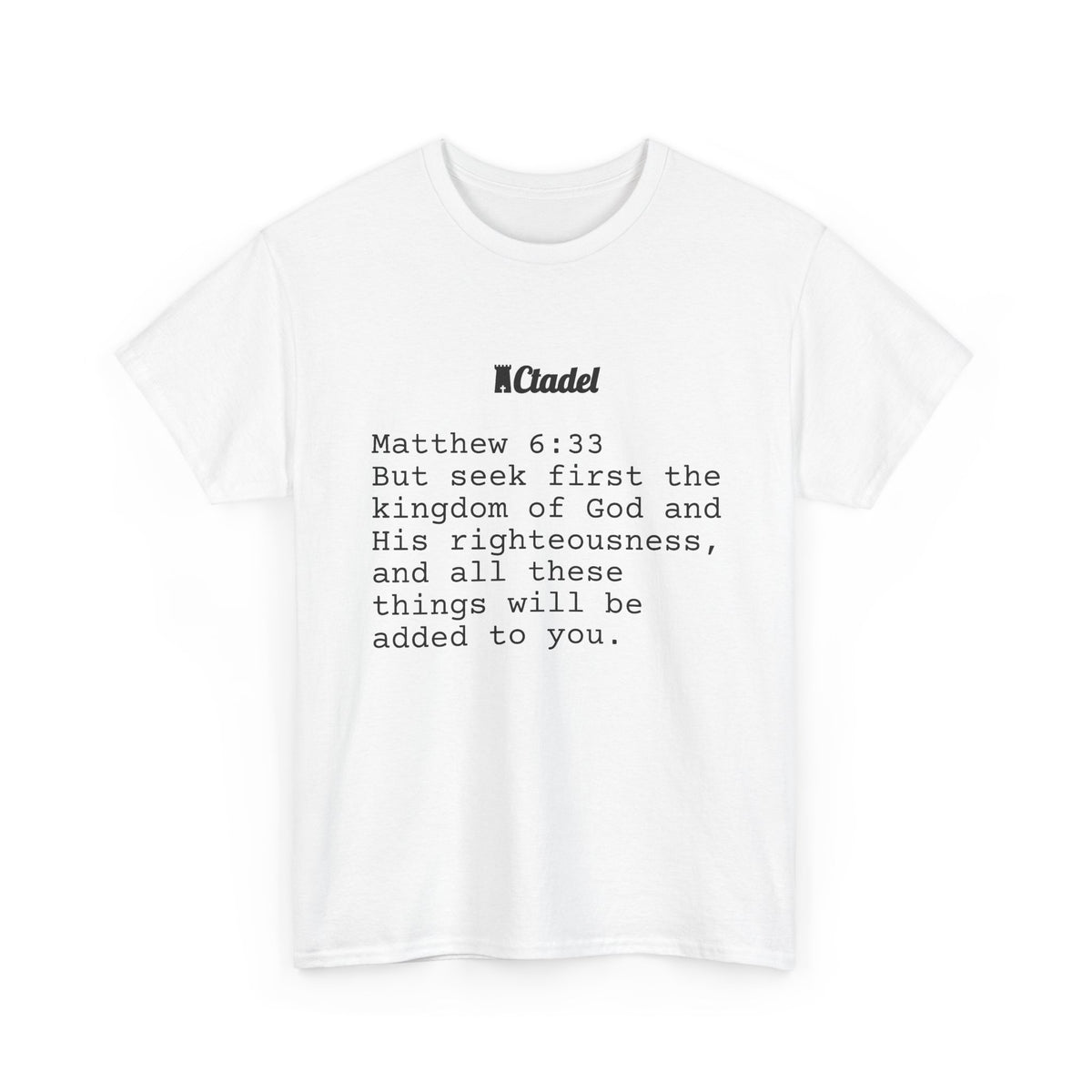 Matthew 6:33 Christian T‑Shirt