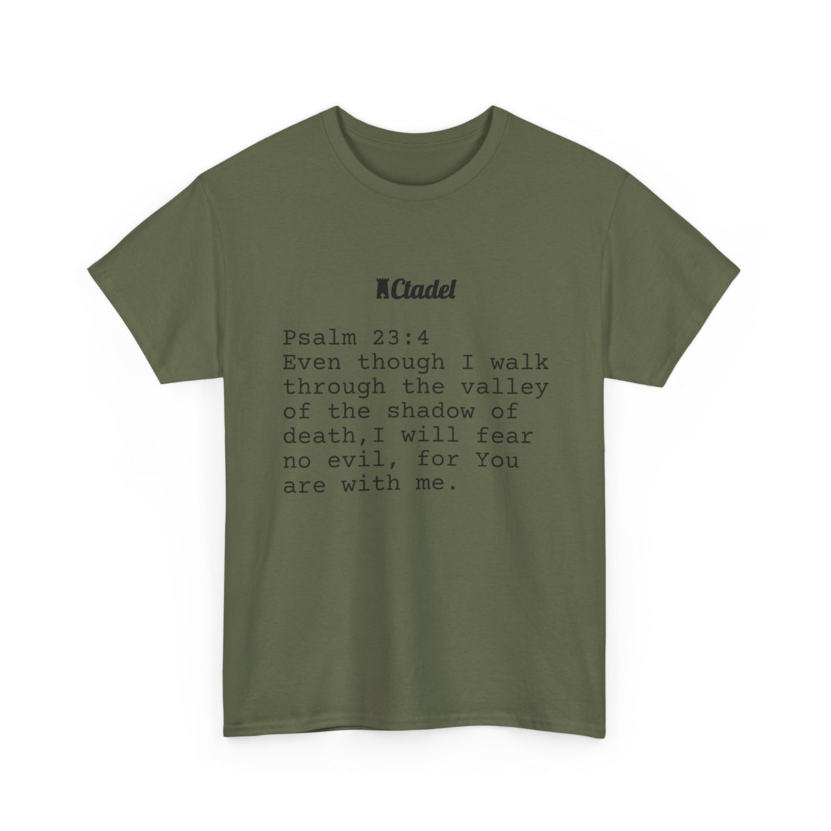 Psalm 23:4 Christian T‑Shirt