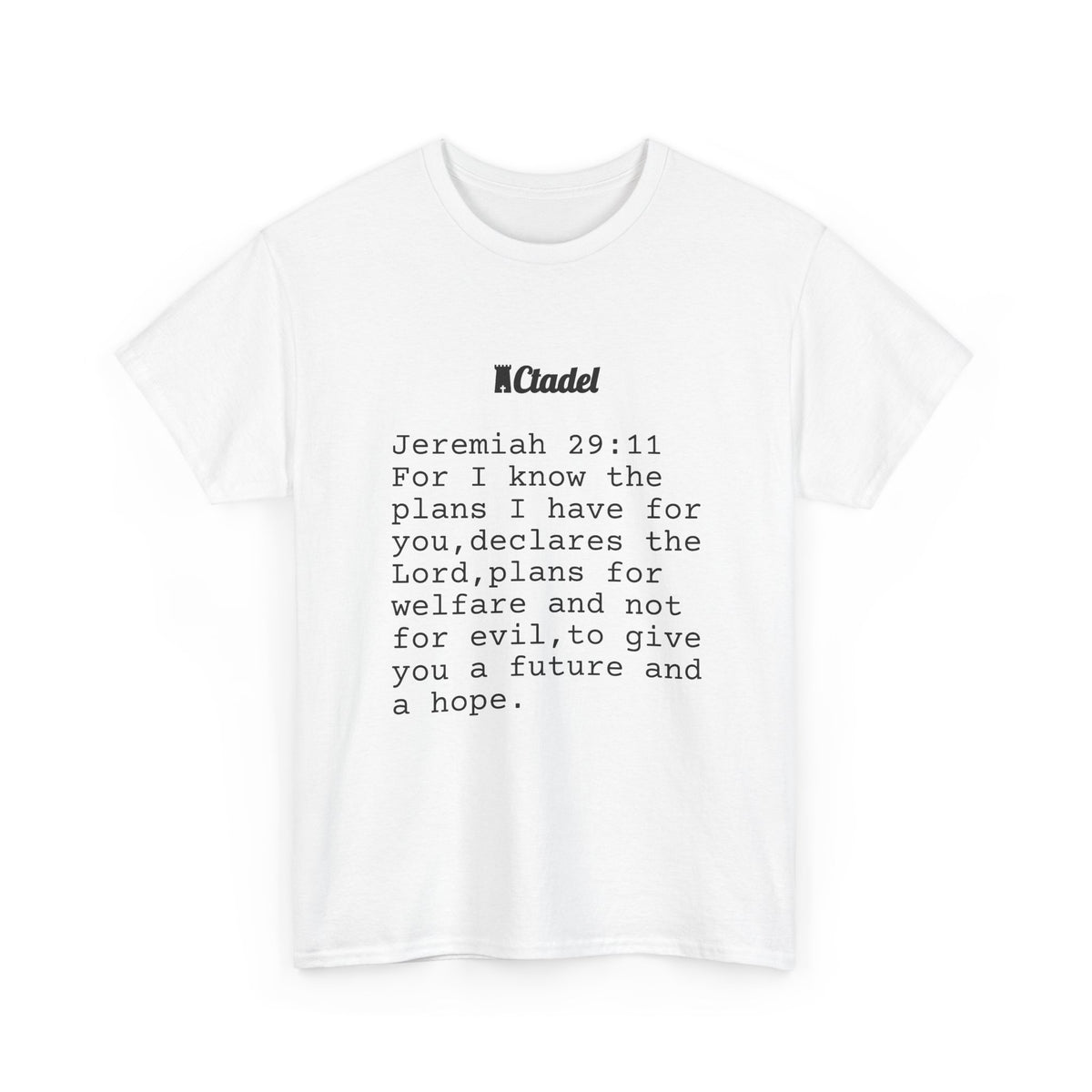 Jeremiah 29:11 Christian T‑Shirt