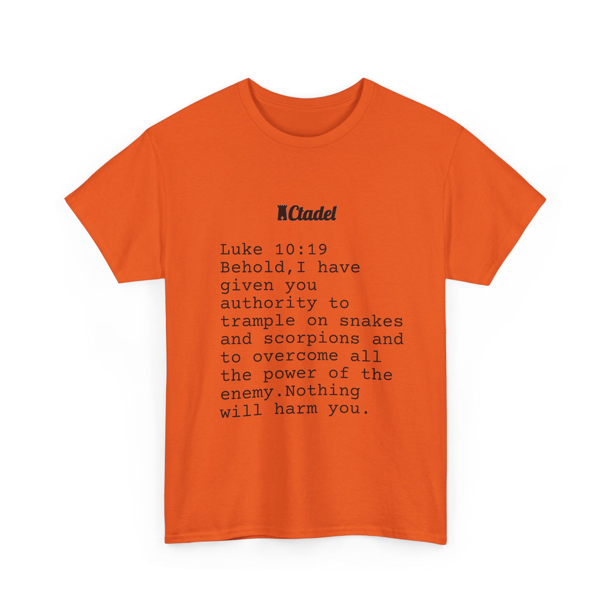 Luke 10:19 Christian T‑Shirt