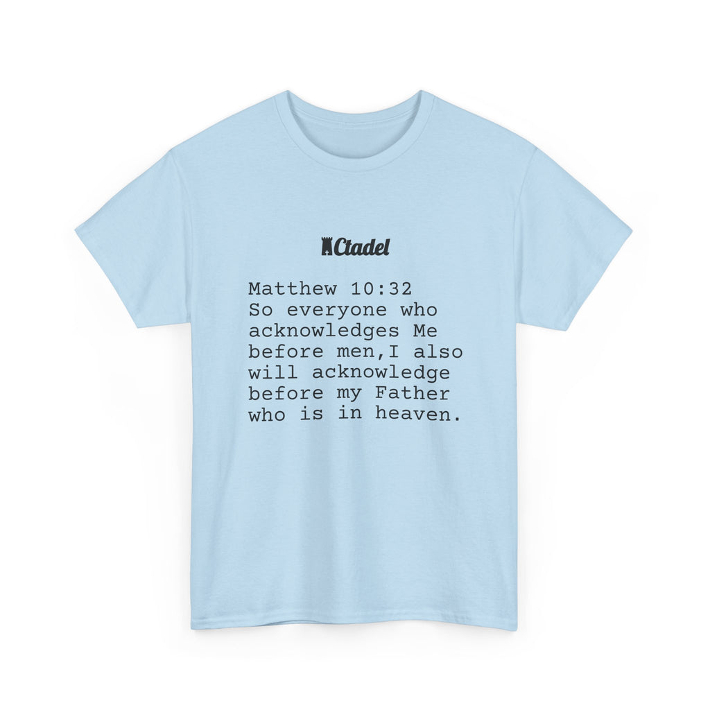 Matthew 10:32 Christian T‑Shirt