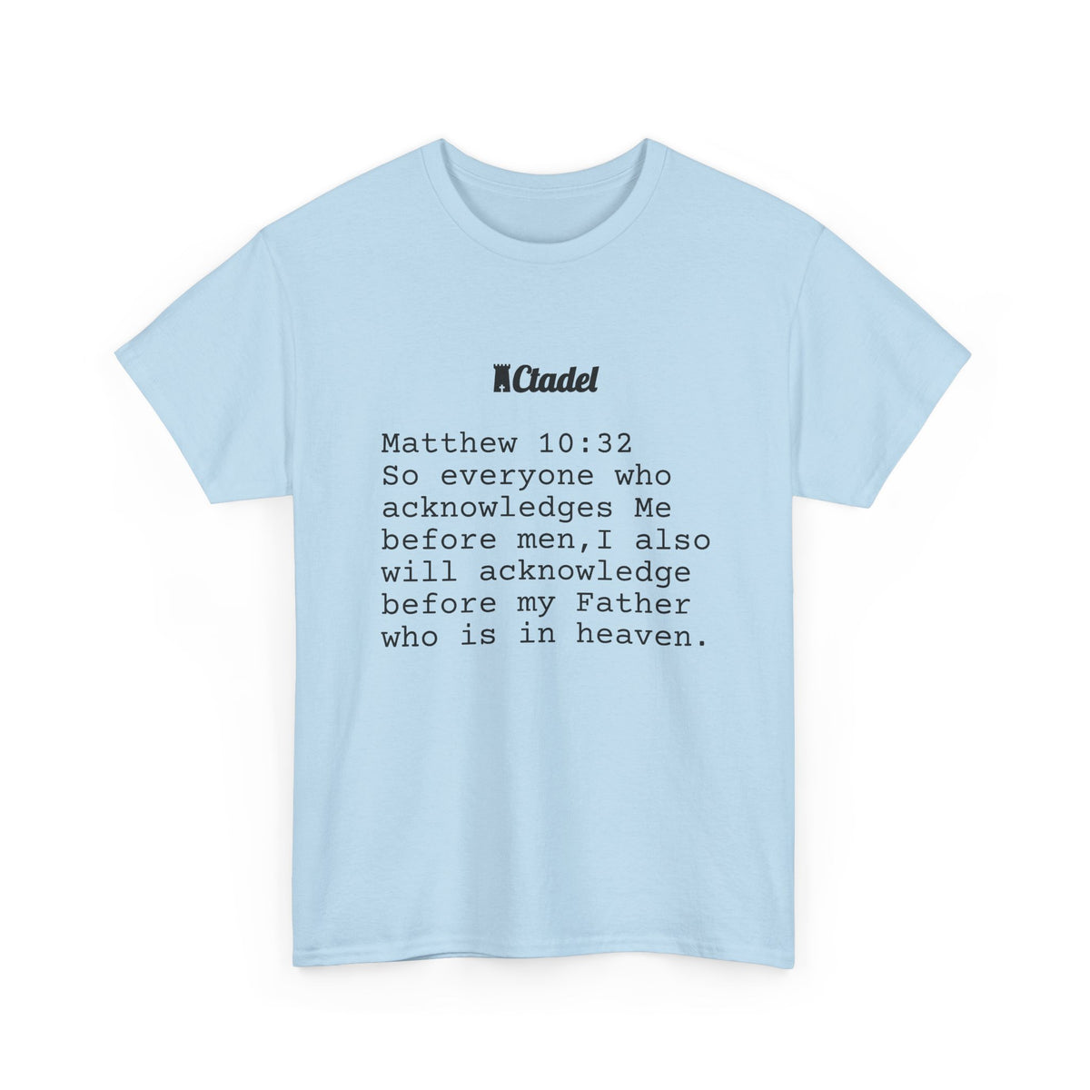 Matthew 10:32 Christian T‑Shirt