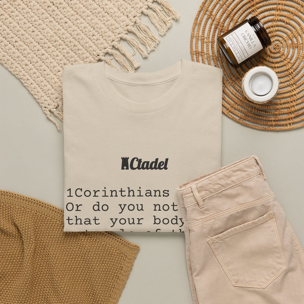 1 Corinthians 6:19 Christian T‑Shirt