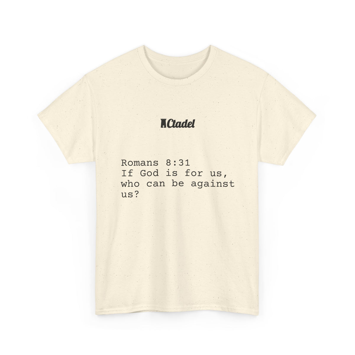 Romans 8:31 Christian T‑Shirt