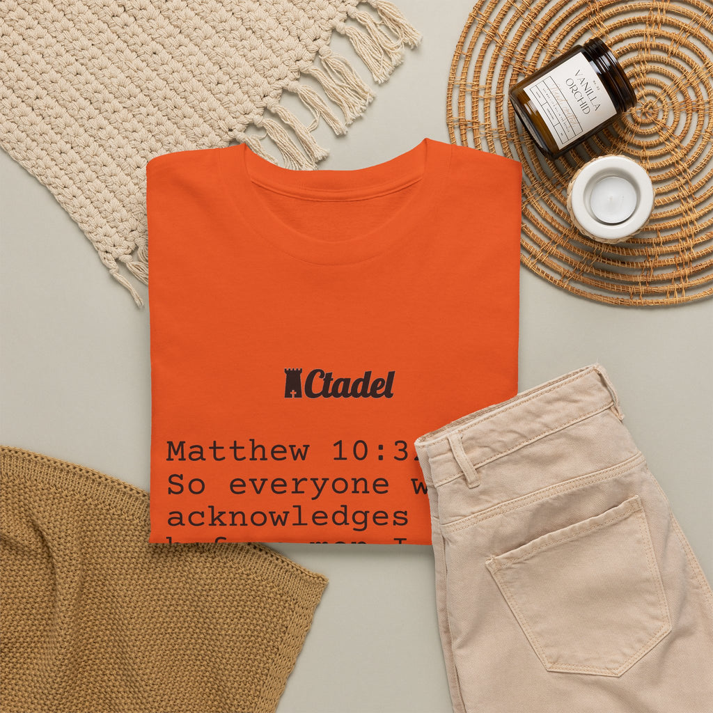 Matthew 10:32 Christian T‑Shirt