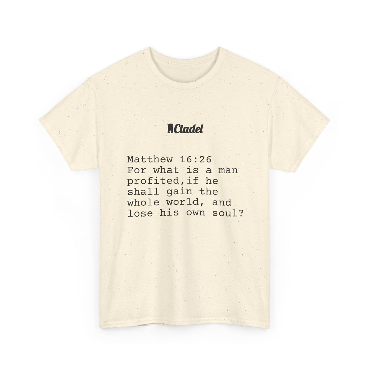 Matthew 16:26 Christian T‑Shirt