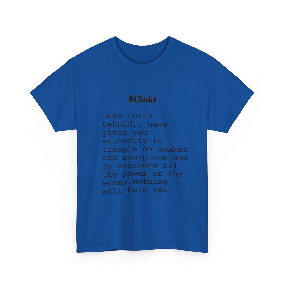 Luke 10:19 Christian T‑Shirt