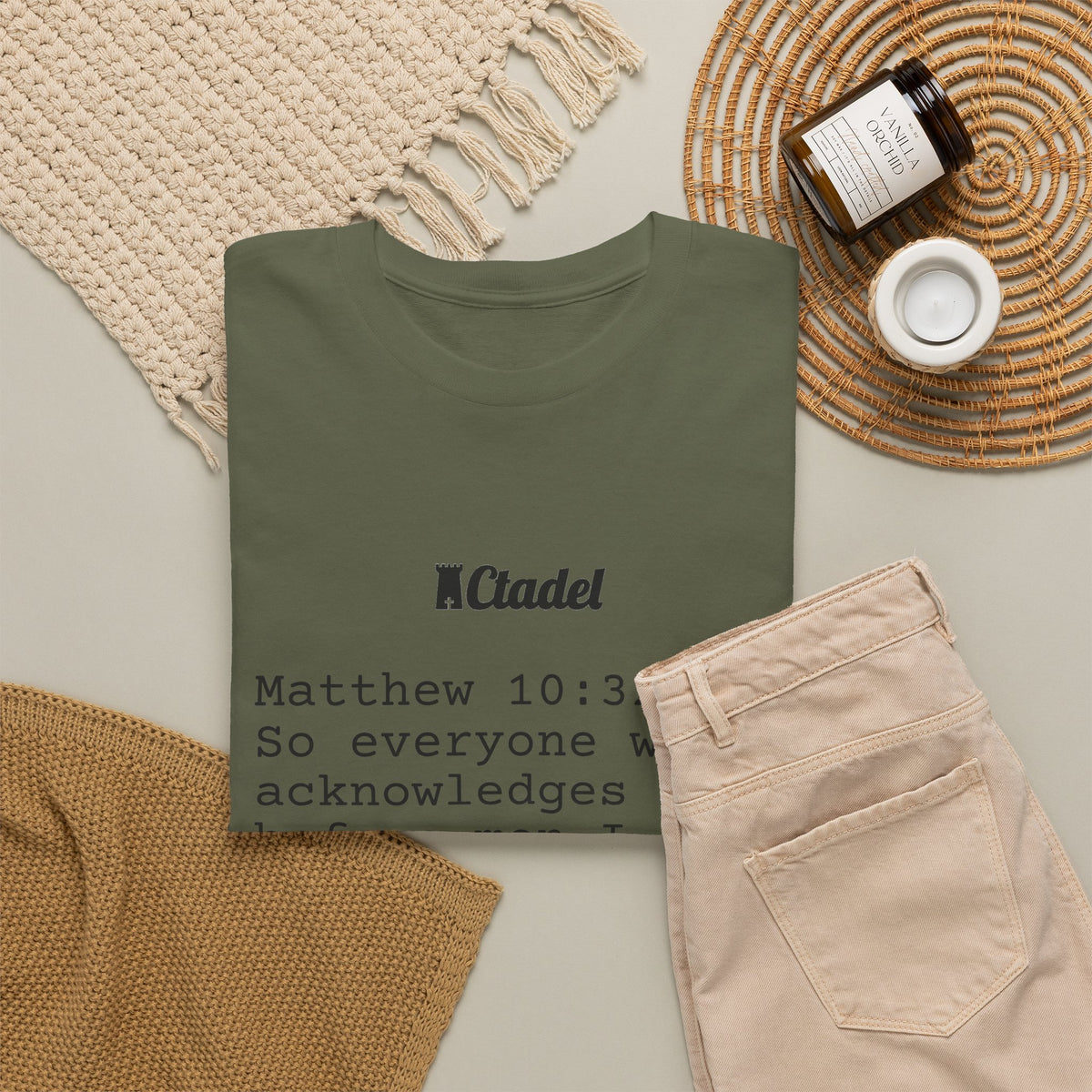 Matthew 10:32 Christian T‑Shirt