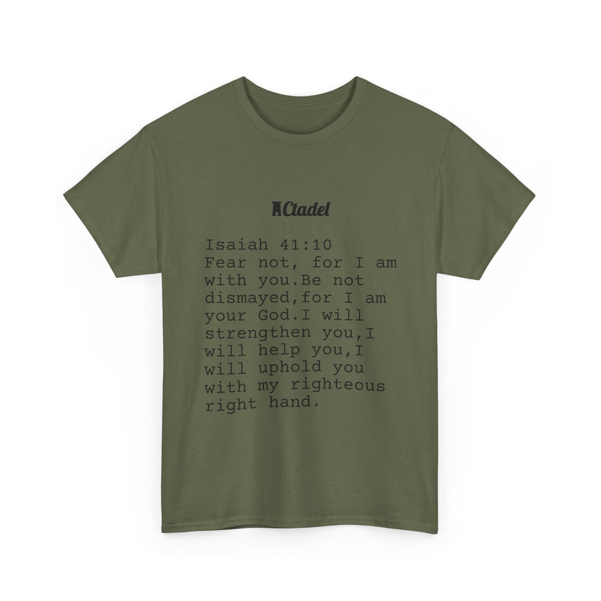Isaiah 41:10 Christian T‑Shirt