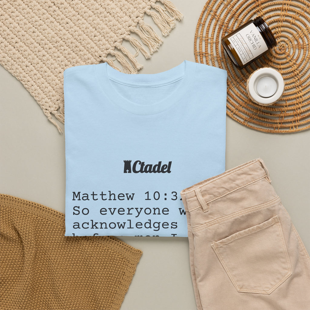 Matthew 10:32 Christian T‑Shirt